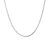 MMTTAO Sterling Silver Magic Round Snake Chain CHOOSE WIDTH/LENGTH Solid 925 Italy Necklace
