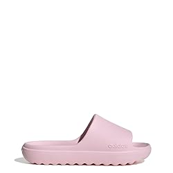 adidas Unisex Adilette Lumia Slide Sandal, Clear