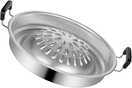 Professional Baking Tray with Reusable Handle, Korean BBQ Style, for Camping, Restaurant, Buffet Use