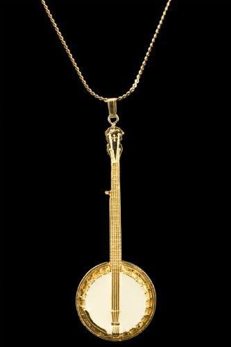 Banjo Necklace - Gold