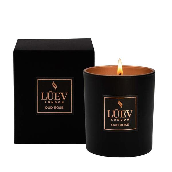 Luev London Oud Rose Candle
