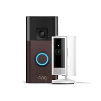 Ring Battery Video Doorbell + Indoor Camera (2nd Gen) | DIY Wireless Doorbell Security Camera | Head-To-Toe View, Easy installation (5min) | 30-day free trial of Ring Subscription Plan