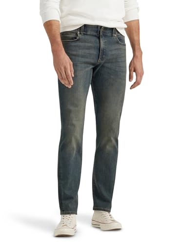 Lee Men's Extreme Motion Straight Taper Jean Maverick 30W x 30L