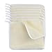 Nydotd 8 Pcs Exfoliating Face and Body Wash Cloths Towel Soft Weave Bath Cloth Dual-Sided Exfoliating Scrub Cloth Skin Washcloth Massage Bath Cloth (Exfoliating Side and Soft Terry Side Cloth) 10