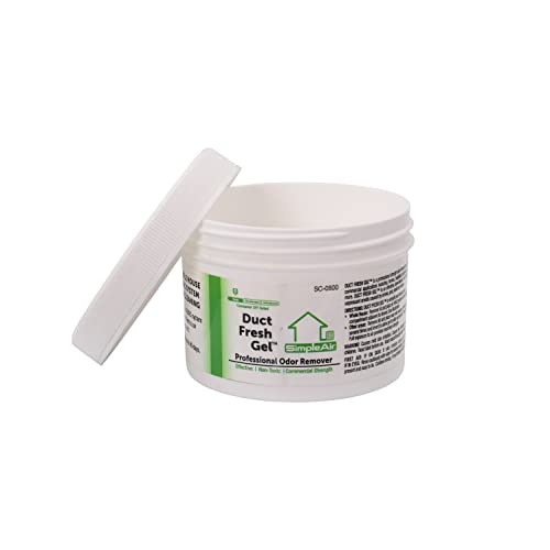 SimpleAir Duct Fresh Gel HVAC Air Freshener, Cleaner, Deodorizer Non
