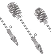 haakaa Silicone Cleaning Brush -Soft Bristles Flexible Scrub Brush for Breast Pumps,Nipples,Breas...