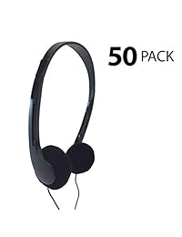 AULA Pruebas ST 08 desechables   Auriculares estéreo de 50 caja de cartón