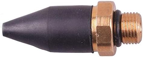 Speedaire, 22YK67, Air Gun Nozzle, 1/8 MNPT In, Rubber/Brass