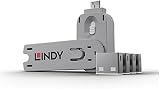 LINDY USB Type A Port Blocker Key Pack of 4 White view 2