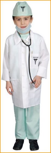 Deluxe Doctor Kids Costume