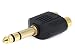 Monoprice 107193 6.35-mm Stereo Plug to 2 RCA Jack Splitter Adaptor, Gold Plated primary