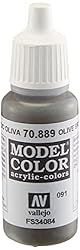 Vallejo Olive Brown Paint, 17ml