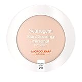 Neutrogena Skinclearing Mineral Powder, Natural Ivory 20, .38 Oz.