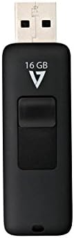 V7 16Gb Usb 2.0 Flash Drive With Retractable Usb Connector - Vf216Gar-3N