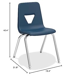 Lorell LLR99890 18 Seat-Height Stacking Student