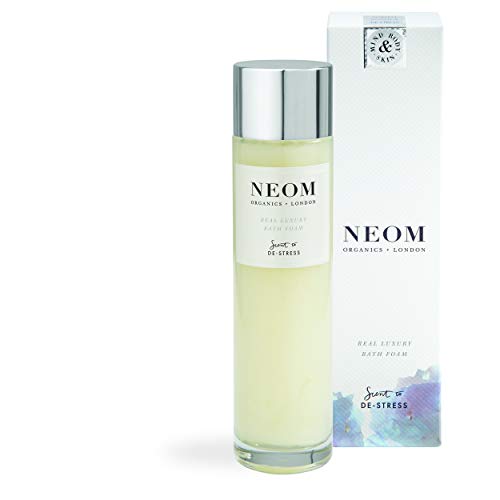 NEOM Real Luxury Bath Foam, 200ml Lavender, Jasmine & Rosewood