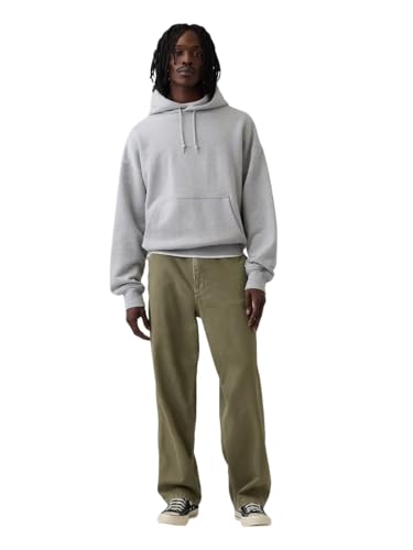 GAP Men's Baggy Fit Denim, Mesculen Green, 28W x 30L