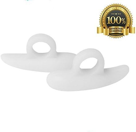 COJOY Hammer Toe Pads Silicone Gel Toe Crest Helps Cushion and Support Hammer, Claw and Mallet Toes - Toe Protector Pads Spacers Straightener Spreader to Eliminate Pressure and Easy Pain