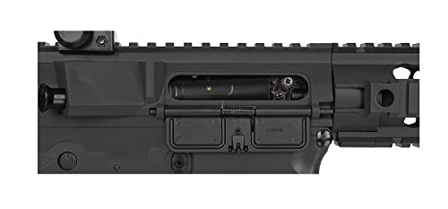 UKARMS Lancer Tactical AEG SR-16 Electric Airsoft Gun w/Battery Charger w/Molded Grip (Black)