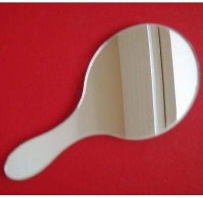 Servewell Hand Held Oval Vanity Mirror - 20cm x 15cm