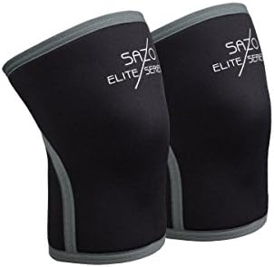 Knee Sleeve (1 Pair) 7mm Neoprene Support &amp;Compression for Squats Crossfit Powerlifting Men &amp; Women (XXlarge)