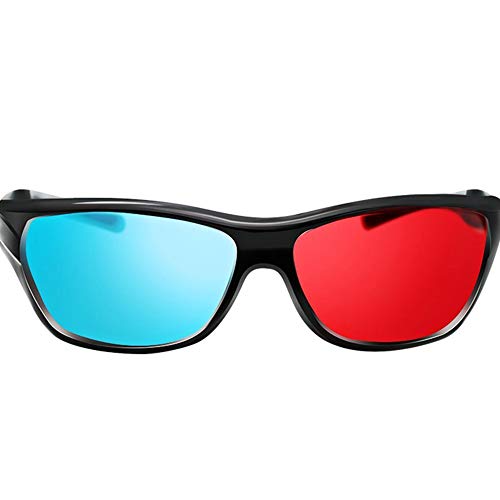 Potelin Red Blue/Cyan 3D Plastic Glasses for 3D Movie Match