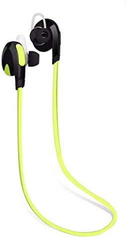 Seamount Bluetoot Headphones,Best Sport Headphones,Wireless Sweatproof Bass Stereo Sound EarbudsWith Volume Control Built-in MicBoys Girls (Yellow)
