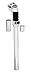Diamondback Multi-Fit Bicycle Suspension Seat Post, Silver