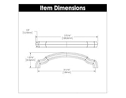 Hickory Hardware Solid Core Kitchen Cabinet