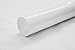 Jenacor Plastic Closet Rod Cover | White, 1-1/4 inch x 59 inches, Made in USA