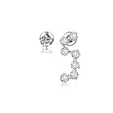 Gnzoe Jewelry Women White Gold Plated Piercing Stud