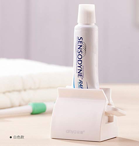 STORE-HOMER - Rolling Tube Squeezer Tooth Paste Squeezer Dispenser Multifunctional Bathroom Plastic Cream Tube Squeezing Dispenser