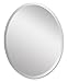 Uttermost 19580 22-Inch by 28-Inch Frameless Vanity Oval Mirror