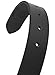 Mens Leather belt Full Grain One Piece Vintage Distressed Style Snap on Strap for Interchangeable Buckles, 1 .25