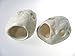 Blue Bay Safe Ceramic Aquarium Decoration Cave Environments Ornaments Moon Rock Glowing Comfortable Hide Hut Fish Tank Spacious Shelter Hideout Beta Fish to Rest Breed Habitat(4pcs Beige)thumb 3