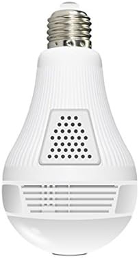 IMATEK WiFi IP Surveillance Camera,960P Panoramic Bulb Camera,2- Way Audio Infrared Night Vision Motion Detection Home Security Monitor Baby/Elder/Pet