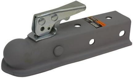 TRAILER COUPLER 2" CHANNEL X 2" BALL, Manufacturer: BUYERS, Manufacturer Part Number: 0091058-AD, Stock Photo - Actual parts may vary.