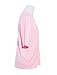 Breast Cancer Shirt Mastectomy Clothing With Drain Pockets Soft As Feathers Pink Large