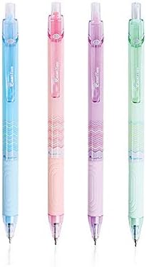 QuanTum Rhythm (N) Ballpoint pen 0.5 mm. Random handle color, Blue ink, pack 4 pcs.