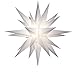 Elf Logic - Moravian Star Tree Topper - Beautiful Bright White 3D Lighted Christmas Star Tree Topper - Advent Star, Bethlehem Star (Assembly Required) (12 Inch, LED)