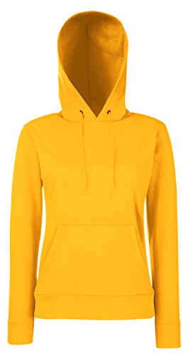 Fruit of the Loom - Felpa da donna classica con cappuccio Girasole. XL |  Prezzo.it