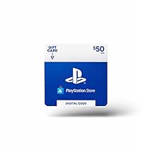 $50 PlayStation Store Gift Card [Digital Code]