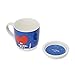 BT21 Official Merchandise by Line Friends - Winter Theme Character Ceramic Coffee Mug with Lid, TATA