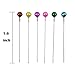 Hanycon 400 Pcs Assorted Color Straight Pins 1.5