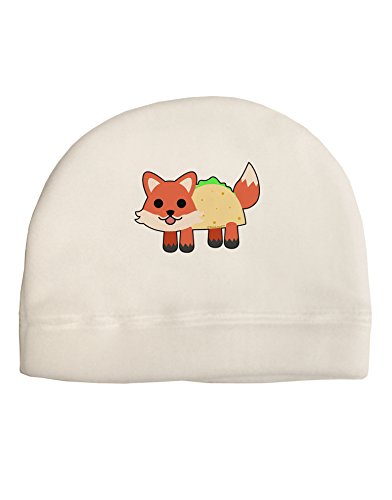 TooLoud Cute Taco Fox Adult Fleece Beanie Cap Hat