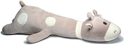 RockTrend Cute Giraffe Big Hugging Pillow Soft Plush Toy Stuffed Animals -Grey 26.5"