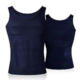 H&Ouml;TER Slimming Shaper Vest Shirt Abdom - Mens Slim Vest Body Shape
