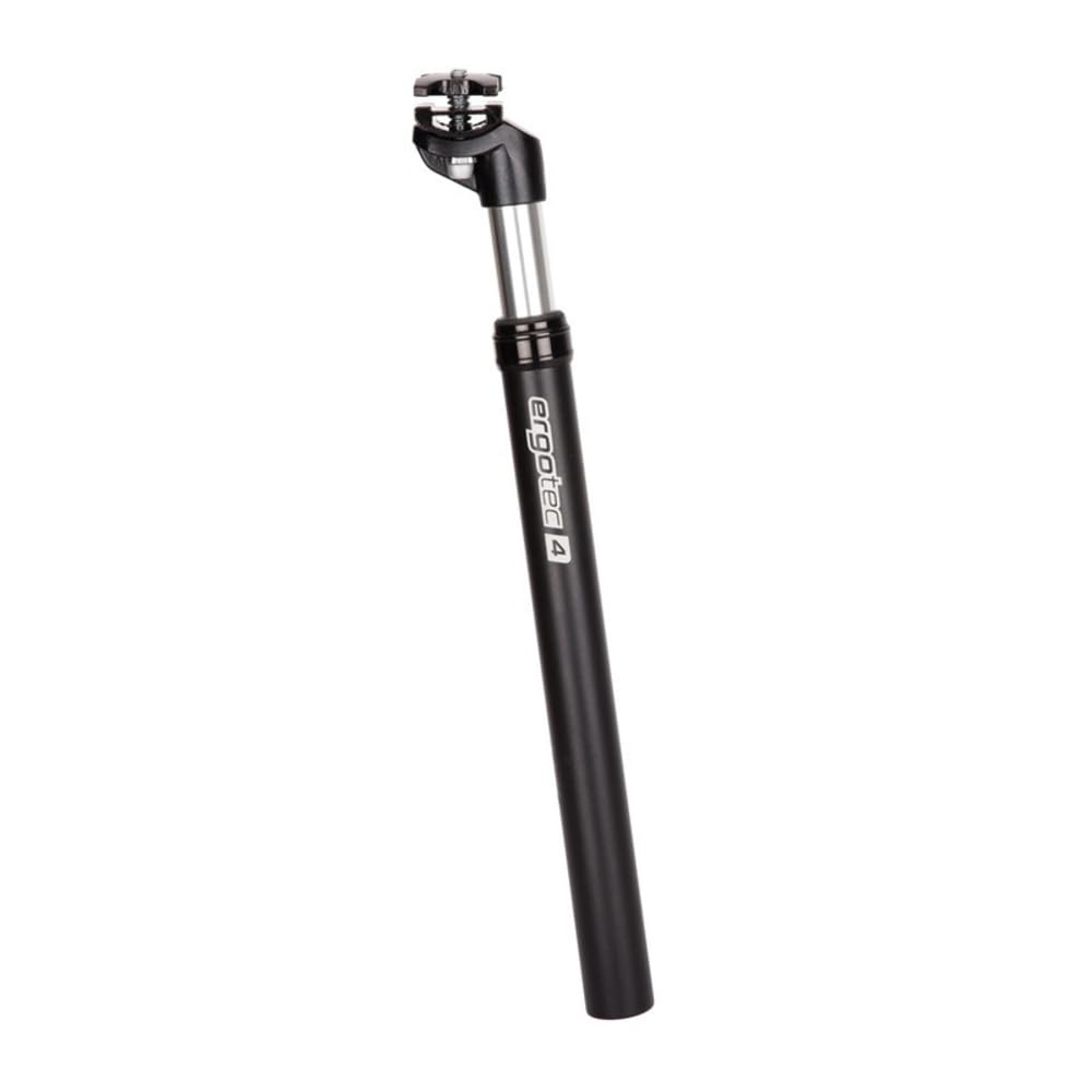 Ergotec Unisex - Adult SP 4 Spring Seatpost, Black, One Size