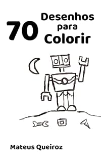 Livro 70 desenhos para colorir