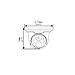 GeoVision GV-EBD4700 4MP H.265 Low Lux WDR Pro IR Eyeball IP Dome Megapixel Surveillance Camera, White